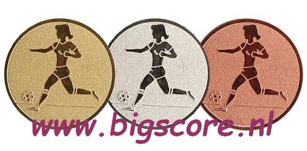 Voetbal Dames E110 Ø 25 mm E210 Ø 50 mm